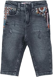 شورت جينز للبنات من سي ان جينز، 6399-1/7-8