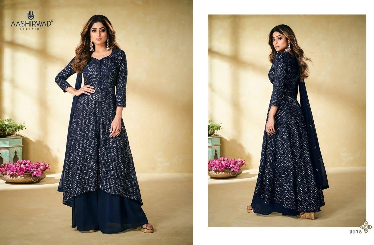 Party Wear Designer Palazzo Suits Pakistani Indian Readymade Shalwar Kameez Dress