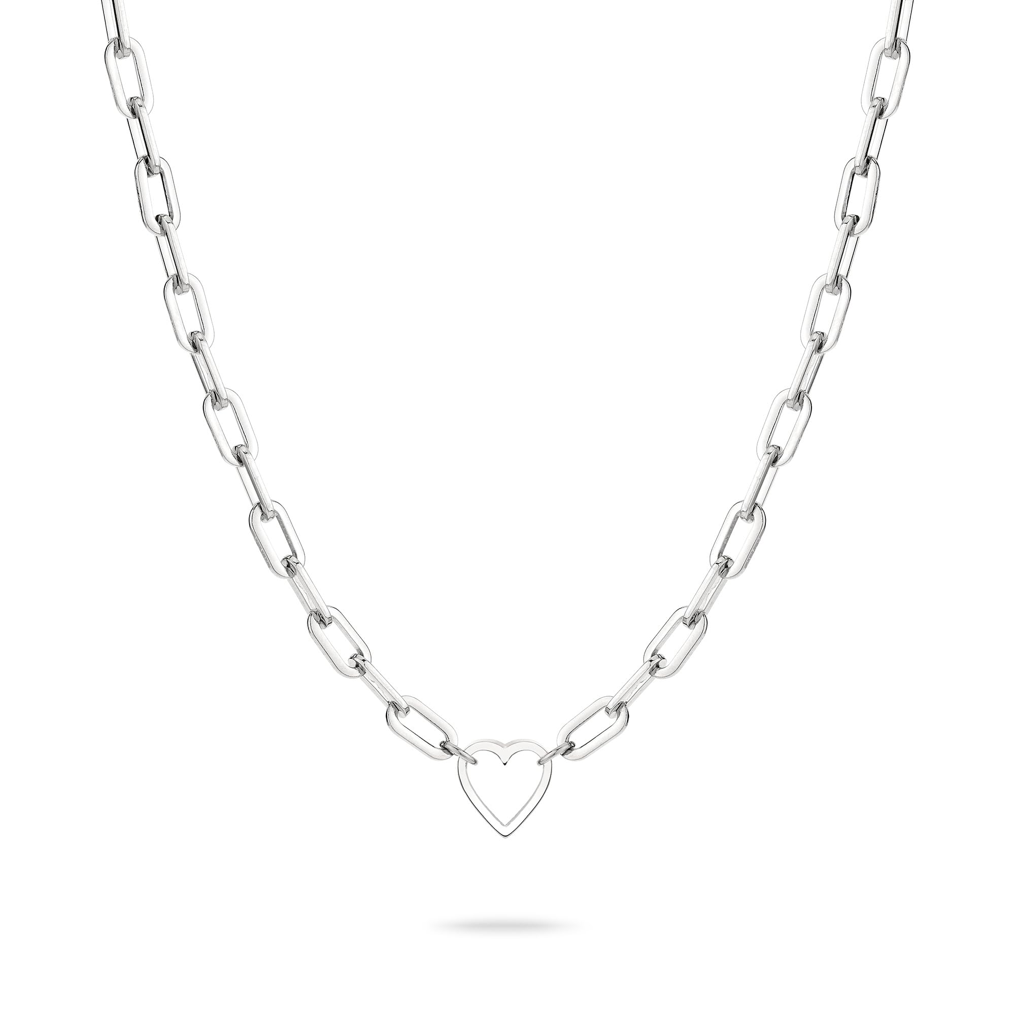 Liebeskind Berlin Ladies Necklace LJ-1756-N-45 in Stainless Steel Silver