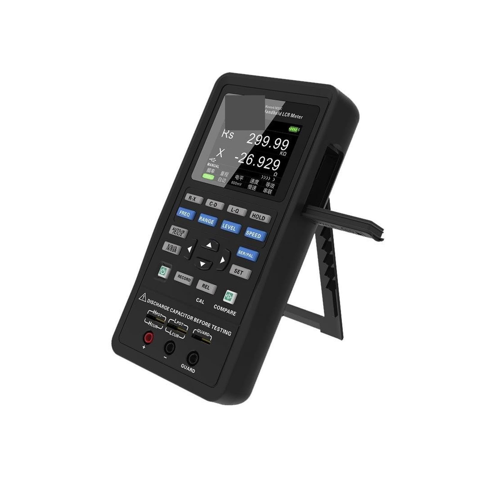 Pantalla Dual Del Medidor LCR Portátil 18323C Con Prueba De Frecuencia