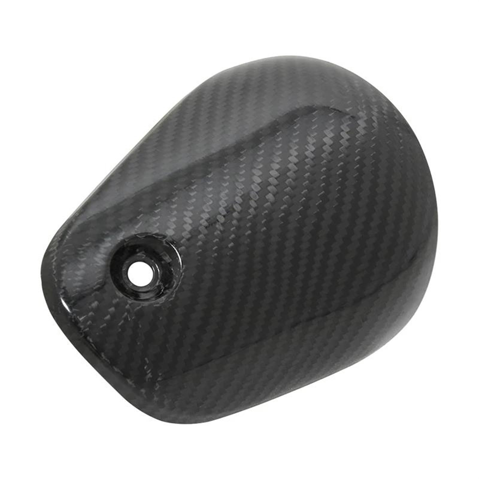 Protector De Tubo Escape Motocicleta Negro, Calor, Cubierta Antiescaldaduras Fibra Carbono para CB190SS CB 190 SS 2017-2022