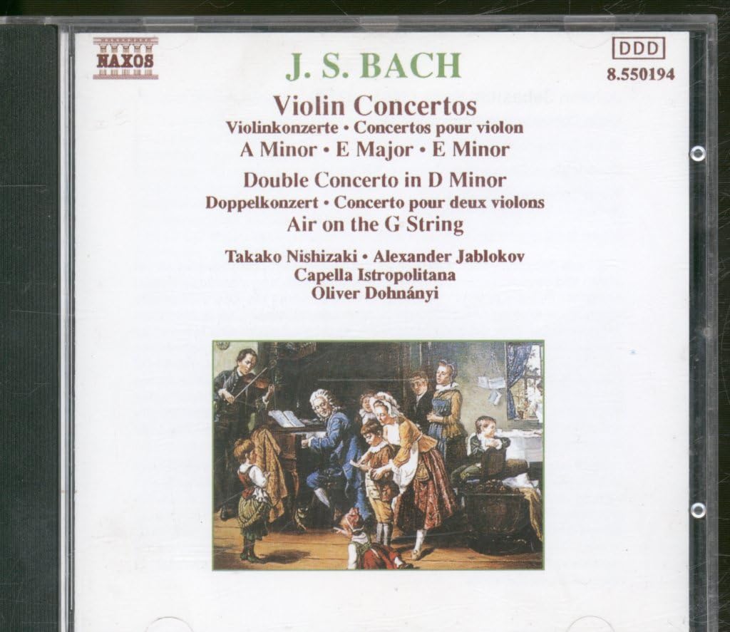 JS Bach: Violin Concertos - Double Concerto