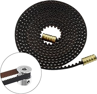 3D Printer Parts X+Y Axis Synchronous Rubber Compatible With Ender-3 V2 GT2-6mm Width 6mm Open Timing Belt Non-slip Timing Belt (Color : X Y Axis)