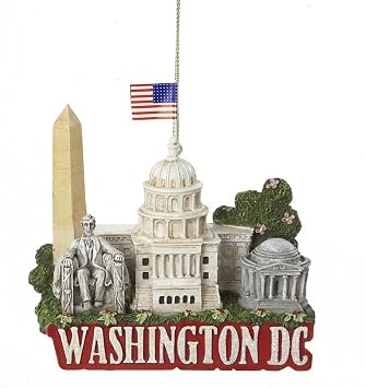 Kurt Adler City Travel Washington DC Ornament