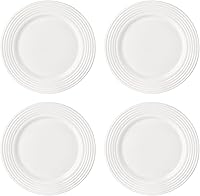 Vista 16 de Lenox Tin Can Alley - Plato de postre, 0.70 libras, color blanco