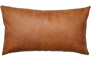 JOJUSIS Leather Throw Pillow: Elevate Your Home Decor with Sophisticated Style