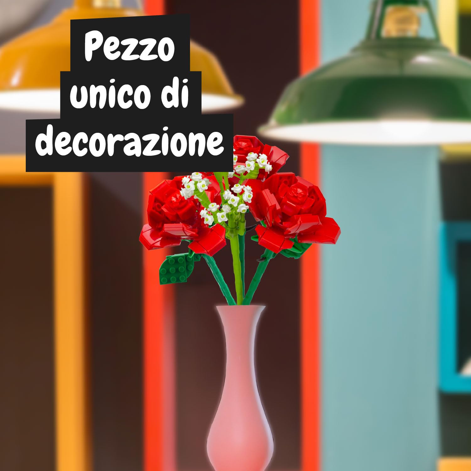 AM-SPC40 Ammy san valentino regalo piccolo profumo conservato Bouquet di Rose pe