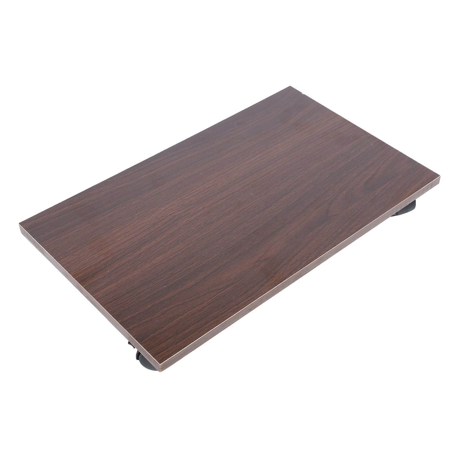 PACKOVE Soporte para CPU con Ruedas de Madera Abs Negro para Ordenador
