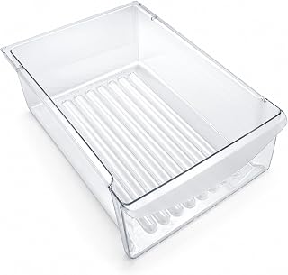 240530811 Refrigerator Drawer – 15.4" W x 11.7" D x 4.5" H Meat Pan Crisper Bin – Replaces AP3960009, 240530813, 1194815, 240354201 – Compatible with Frigidaire – NOT the 240342830 (16.5" x 17.2")