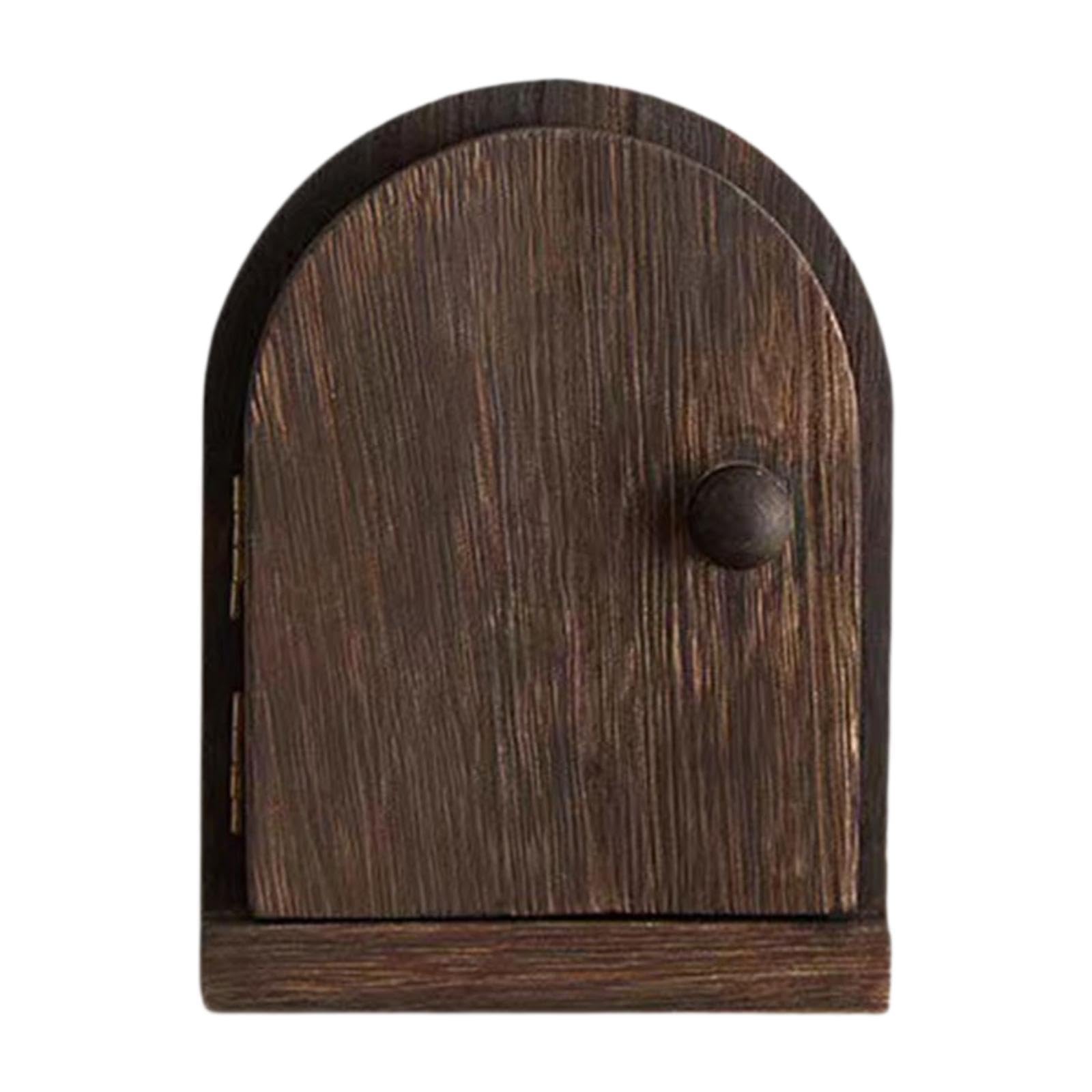 CALANDIS™ Wood Door Outlet Cover Home Decoration Creative Easy Installation Wall Decor Dark Brown | Switch Plates & Outlet Covers | Electrical & Solar | Home Improvement-image-24