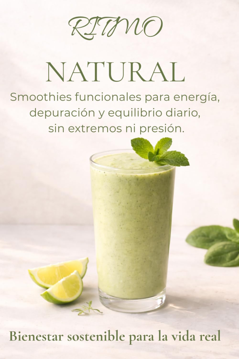 Ritmo Natural: Smoothies funcionales para energía, depuración y equilibrio diario, sin extremos ni presión.