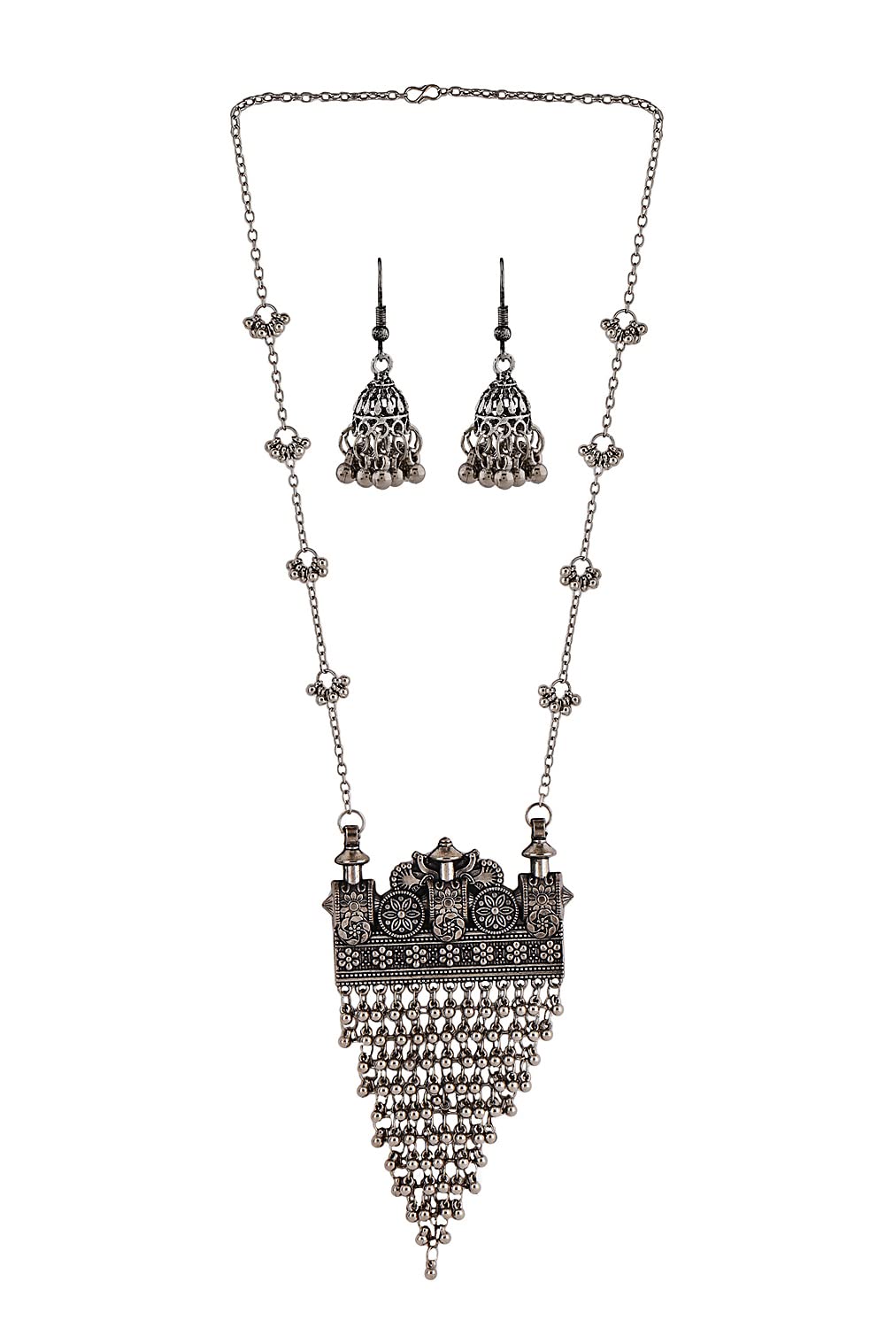 Stylish Traditional Oxidised Necklace Set