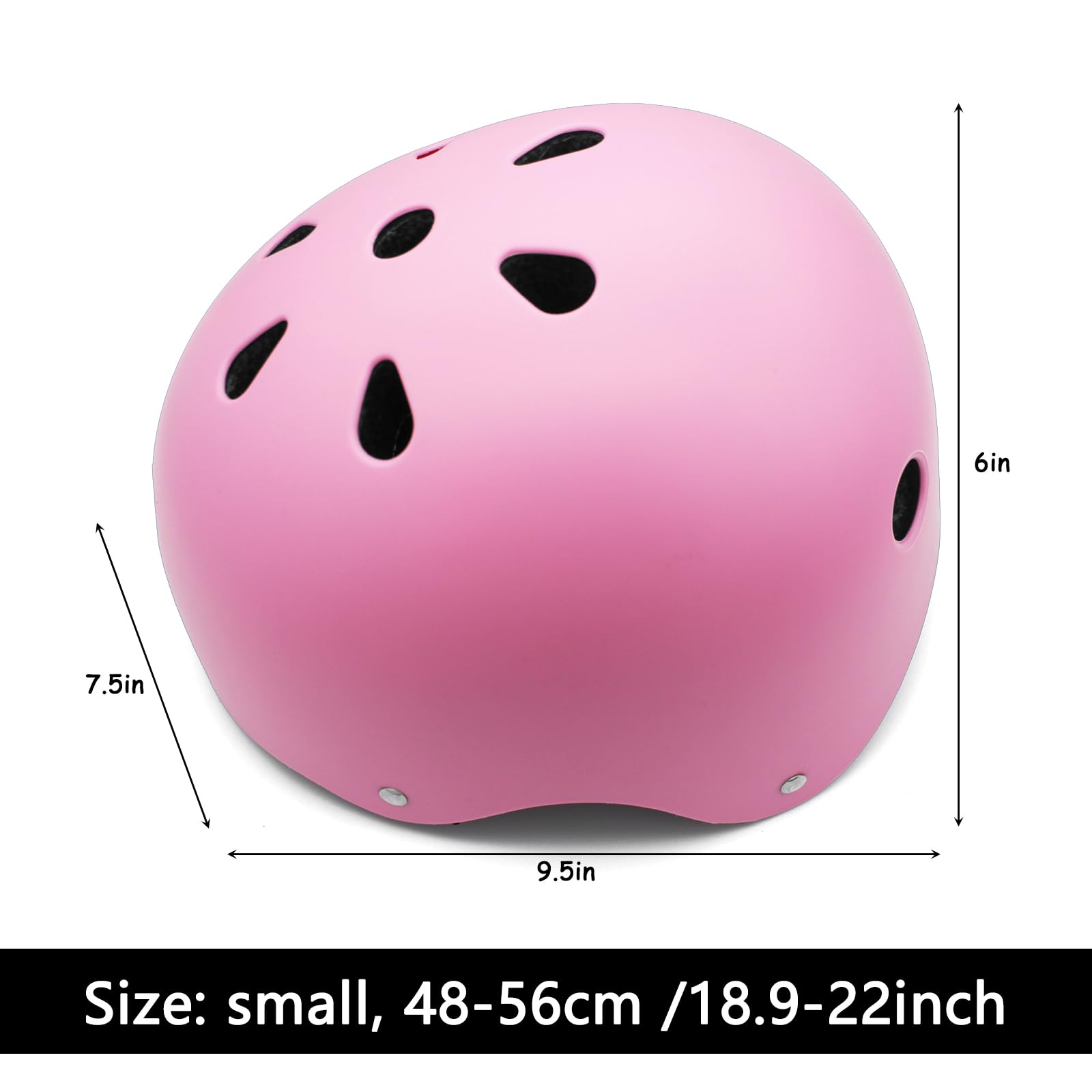 Casco de bicicleta para niños, casco para niños de 3 a 5 a 8 años, casco de monopatín con rodilleras, coderas y muñequeras para niños y niñas, conjunto de equipo de protección para patinaje, ciclismo 2