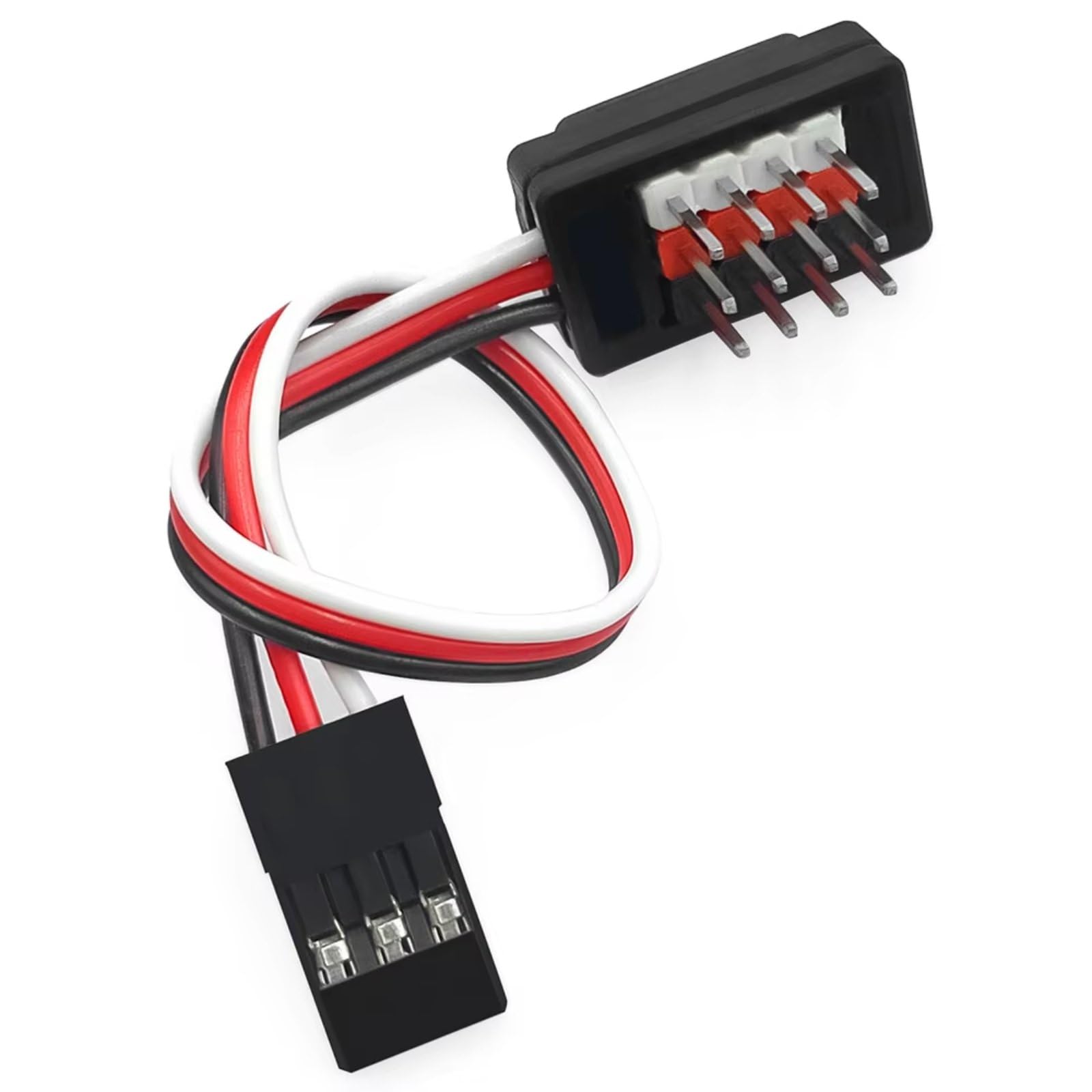 Para Axspeed Para 1To4 1To5 Jr Cable Enchufe Macho Panel Interruptores Sistema Módulo Controlador Encendido/apagado Para Accesorios Coche Y Barco Modelo RC Repuestos(1 TO 4)