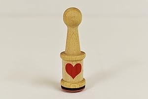 Little Classic Rubber Stamp (Heart) for Kids - Fun Stampers Perfect for...