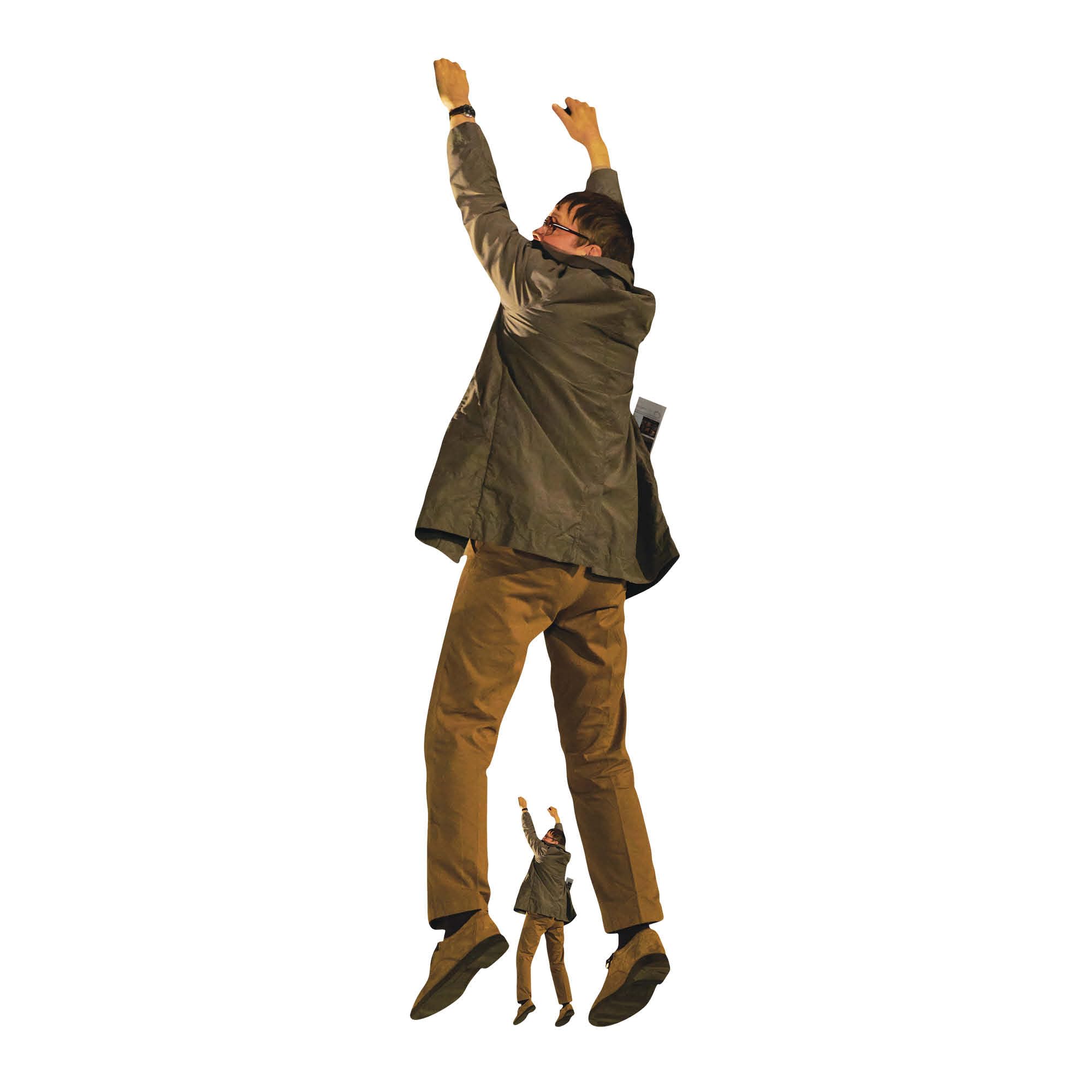 Star Cutouts Jim Hang Tough Sc4485 Friday Night Dinner Cardboard Cut Out Height 154Cm, Large