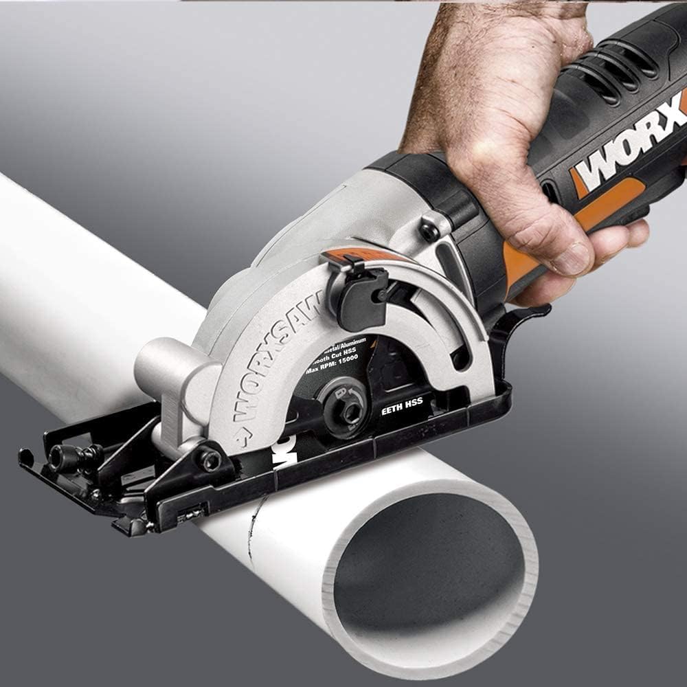WORX WX527.9, sega circolare compatta ad immersione a batteria 20V (solo corpo macchina)