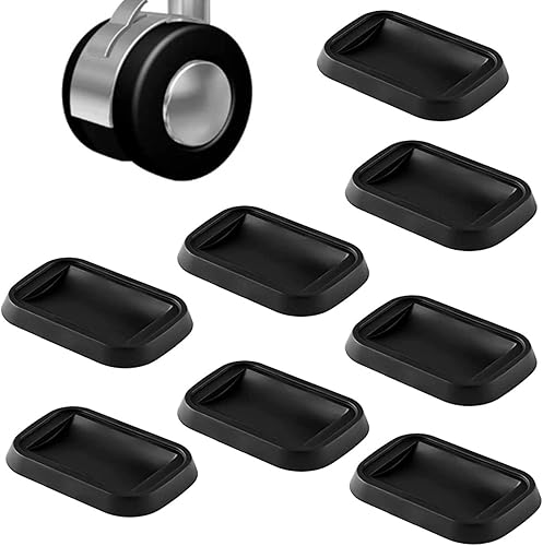 Miniatura 1 de Tapón para muebles de cama paquete de 4 tapones para ruedas tazas para muebles tazas de goma maciza de alta calidad tazas para muebles que se