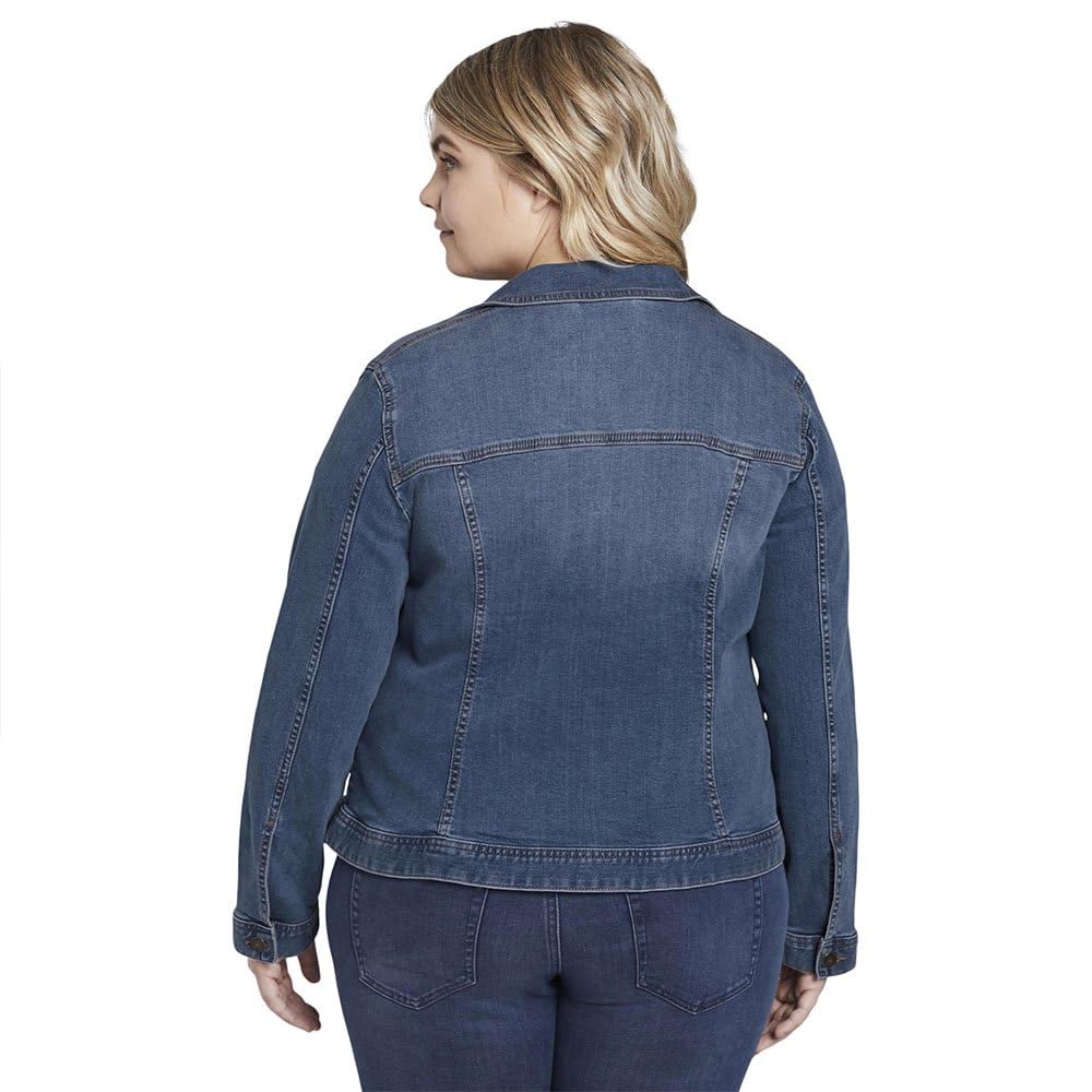 TOM TAILOR 1016629 Plussize - Chaqueta vaquera con aspecto lavado Mujer (Pack de 1)