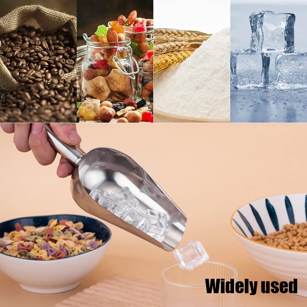 Watris Veiyi Pinza Per Cubetti Di Ghiaccio In Acciaio Inox 304 (Placcato Oro) - Pinze Per Zucchero, Cibo, Buffet, Bar E Cucina - 2