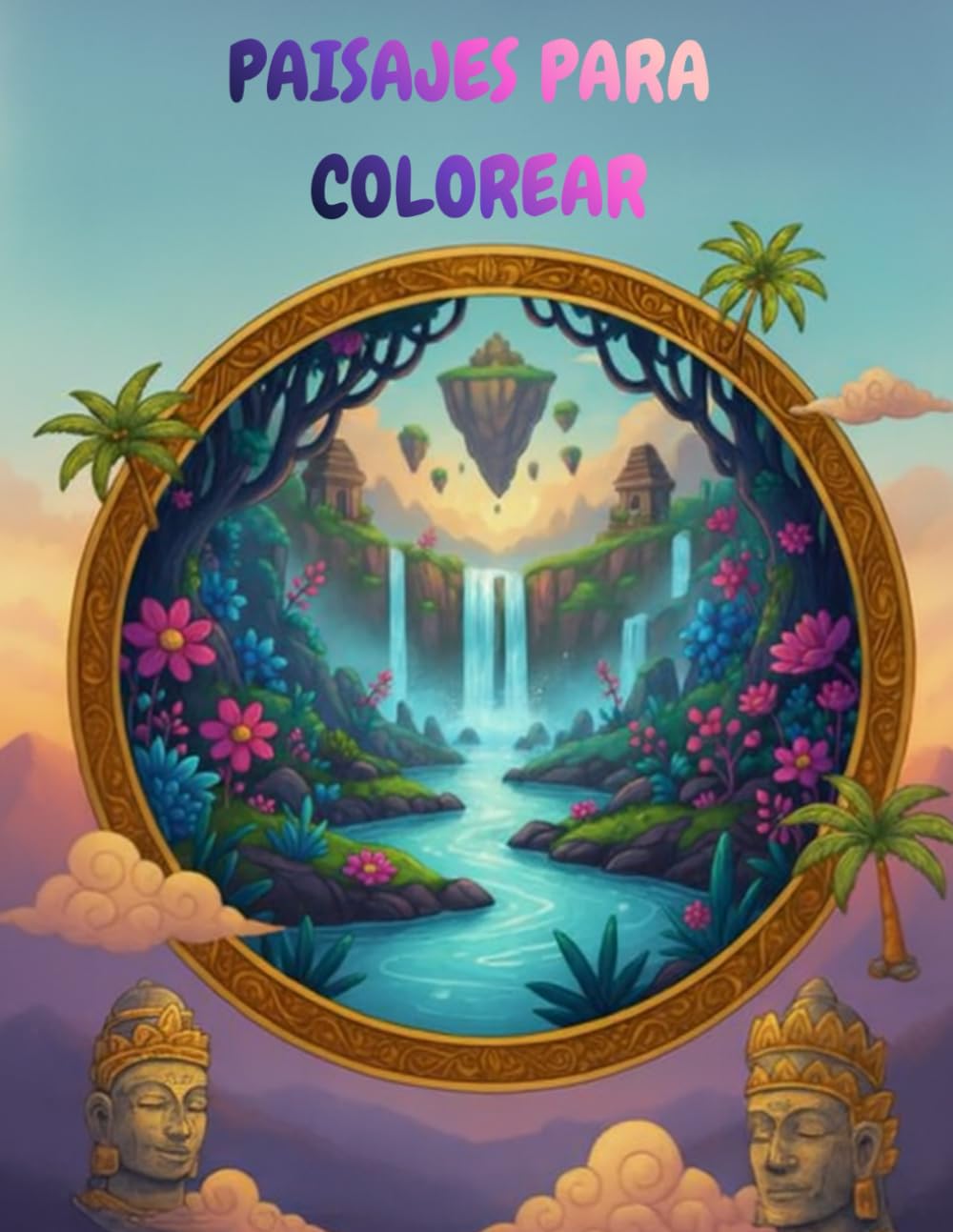 Paisajes para Colorear: Libro de paisajes creativos para niños y adultos