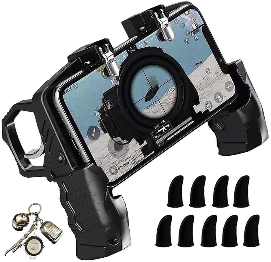 Mikirini 11 in 1 Mobile Phone Game Controller for PUBG/Call of Duty
