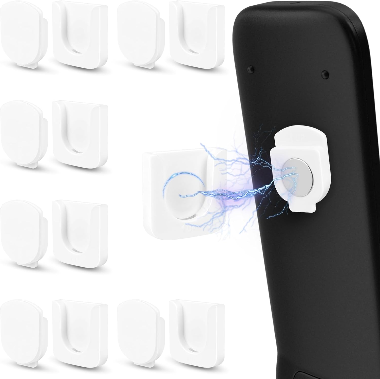 6Piece Remote Control Holder Wall Mount Self