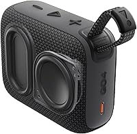 Vista 5 de JBL Go 4 - Altavoz Bluetooth ultraportátil, impermeable y a prueba de polvo, sonido Big JBL Pro con graves intensos, batería integrada de 7 horas