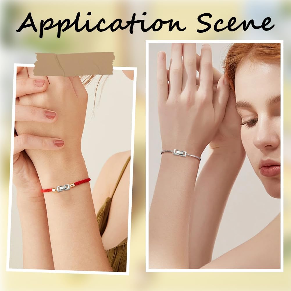 SUNNYCLUE 1 Box 10Pcs Foldover Bracelet Clasp Silver Fold Over Clasp Brass Metal Small Plated Folding Buckle Extender Fasten Repair Links for Bracelets Necklaces Jewelry Making Crafts Supplies Women - Image 6