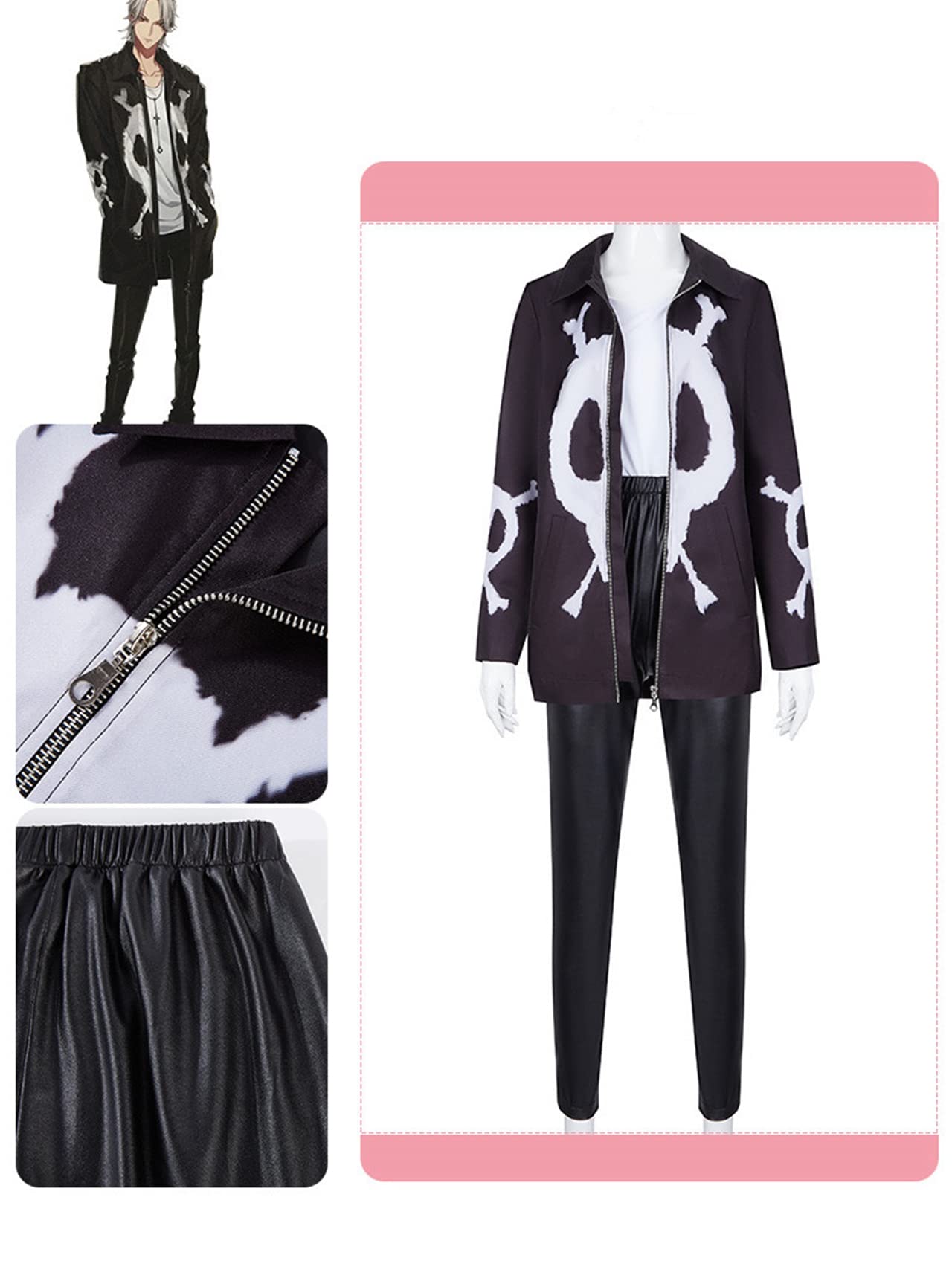 Amazon.co.jp: FANQIE コスプレ 衣装 ヒプノシスマイク 碧棺左馬刻