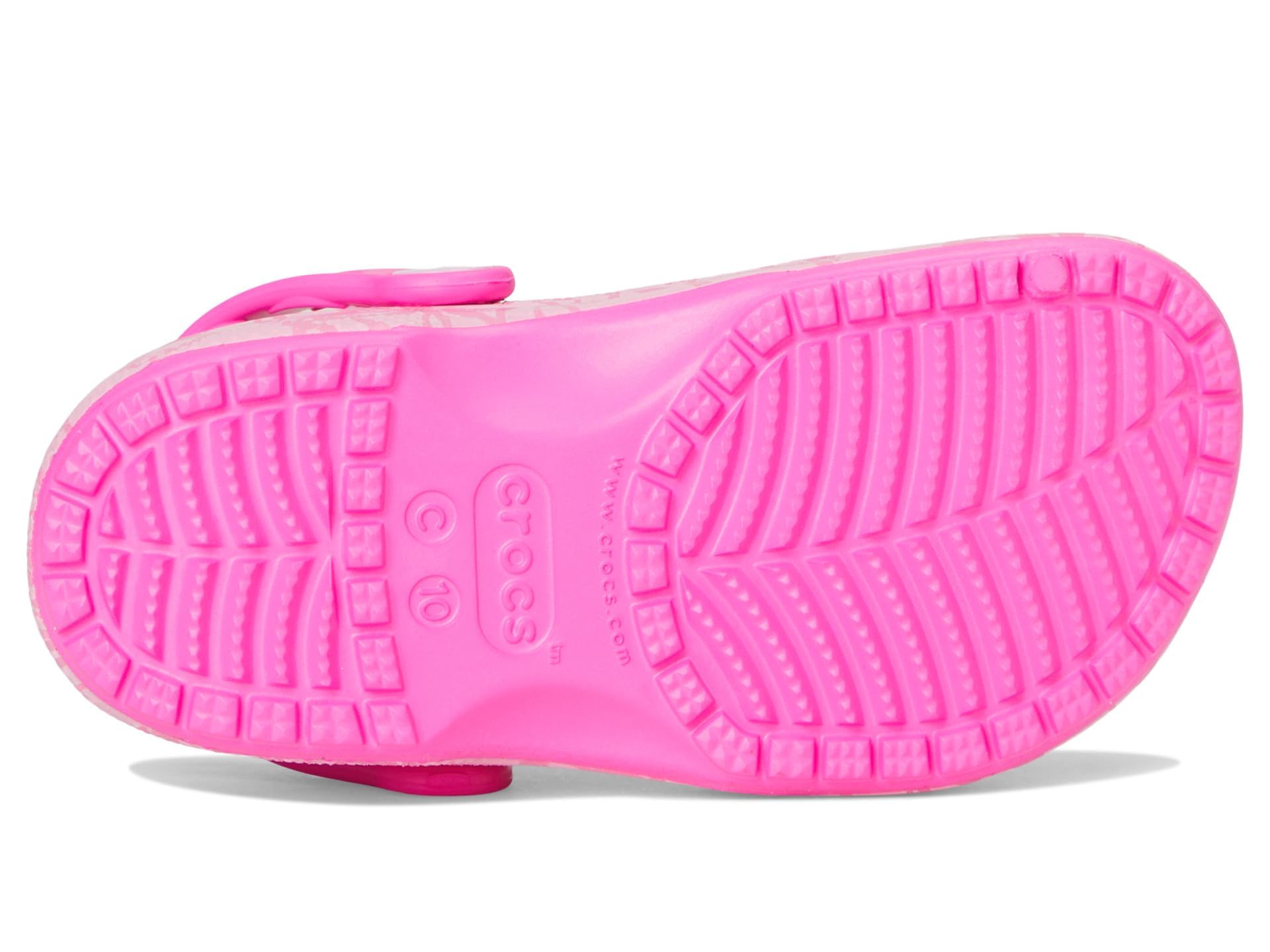 Crocs Mattel Pink Barbie Classic Clog T, Zoccoli Unisex - Bambini e Ragazzi