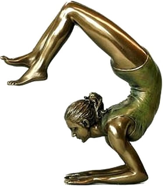 Body Talk Bronze Art Yoga Pose Sculpture (76115)