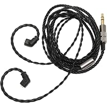 HURRISE 2 Pin 0.78mm 2 Pin 0.78mm Earphone Replacement Cable for QDC CCA UE