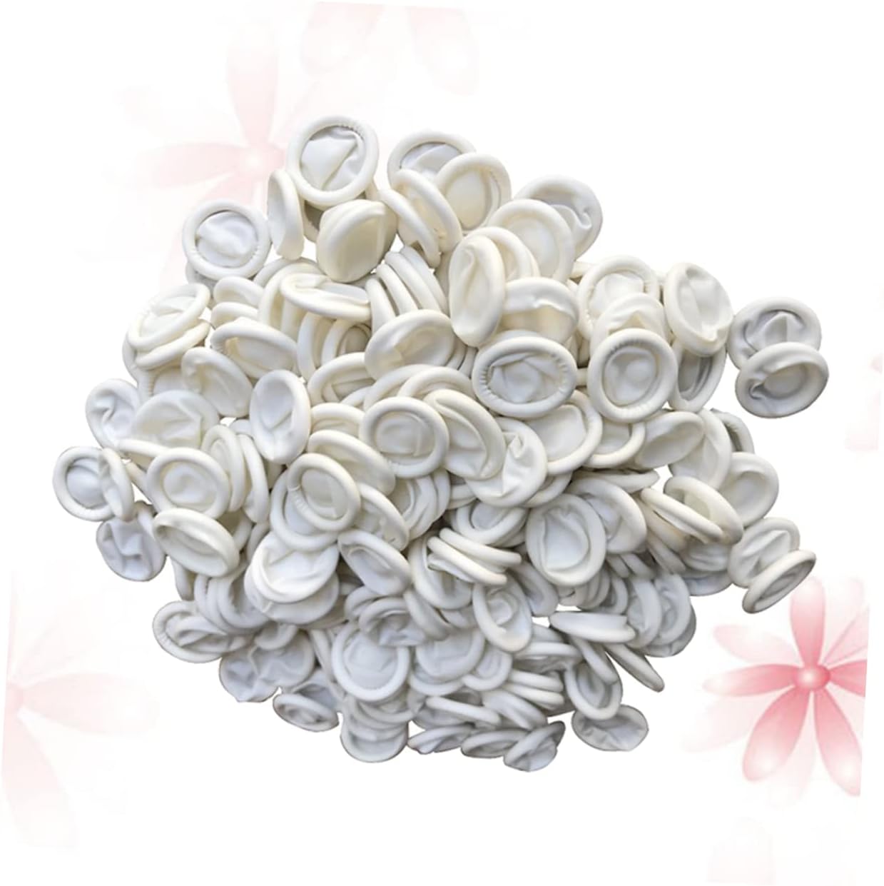 SOIMISS 830pcs -Static Disposable Sleeves Latex Protective Gloves for Nail Art Manicure Electronic Repair Painting Flexible Easy to Wear