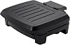 Parrilla George Foreman® totalmente sumergible, nueva apta para lavavajillas, lava toda la parrilla, antiadherente fácil de limpiar, negro/gris 1