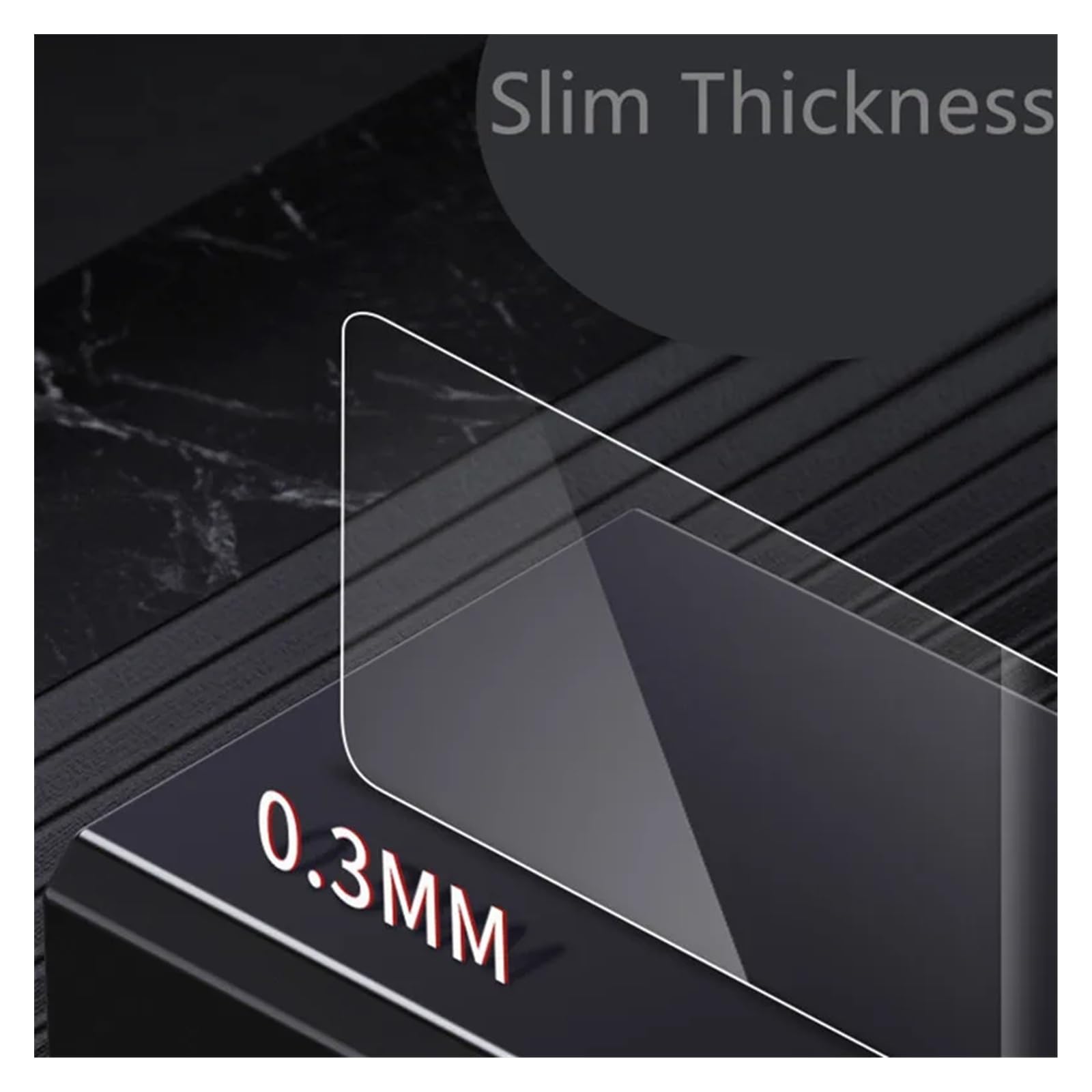 Film Protecteur d'écran LCD en Verre trempé pour système de Navigation GPS de Voiture Benz Classe A (W177 et V177) 2019-2021