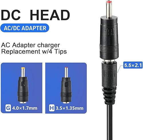 Miniatura 7 de Cargador de pistola de masaje de imagen más nítida de 27 V compatible con pistola de masaje Sharper Image 2437599 (no para 18V) 1011666 1013002