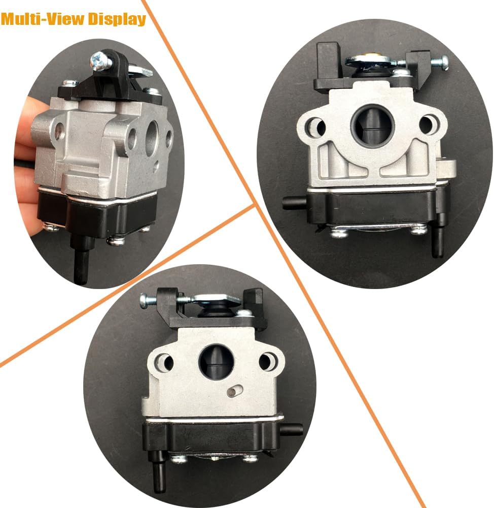Carburetor kit Compatible with Black Max Ryobi BM25TEC Trimmer BM254BV SC254BV Blower