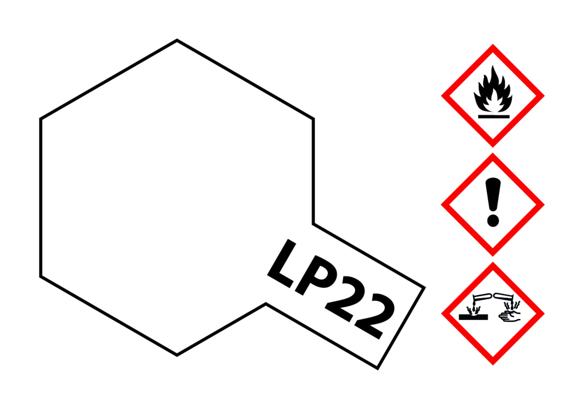 Tamiya Peinture Laquée : Lp22 - Base Mat