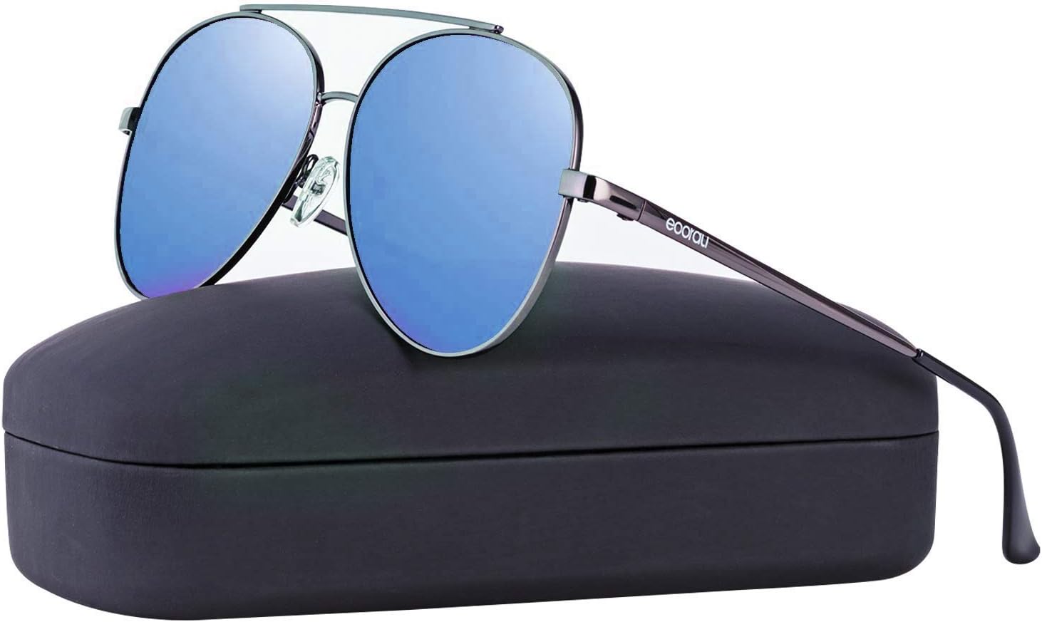 Womens Aviator Sunglasses Polarized Mirrored for Mens Travel,Drive,Fishing Sun GlassesUV-400 (2)