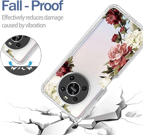 Miniatura 7 de Funda protectora de cuerpo completo para Honor X9 (4G5G)Honor X30Honor Magic4 Lite con protector de pantalla de vidrio templado, bonito patrón