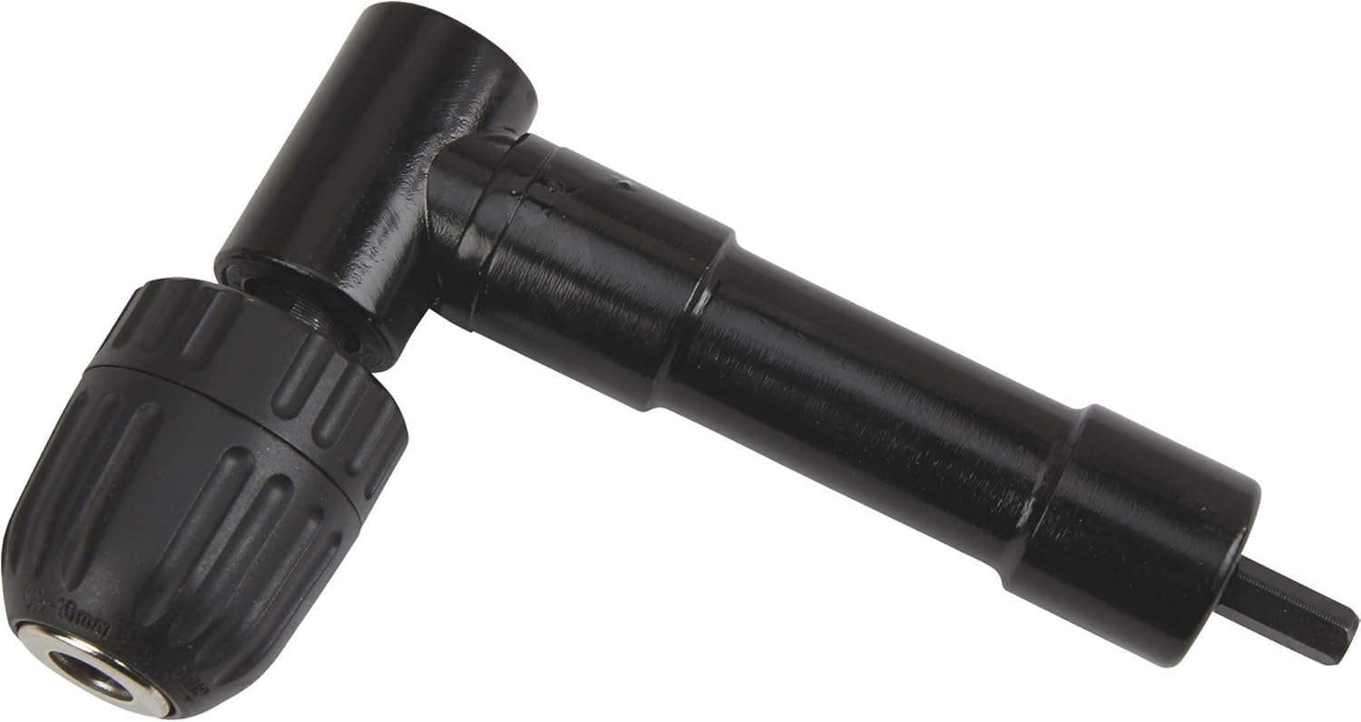Klutch 3/8in. Right Angle Drill Attachment
