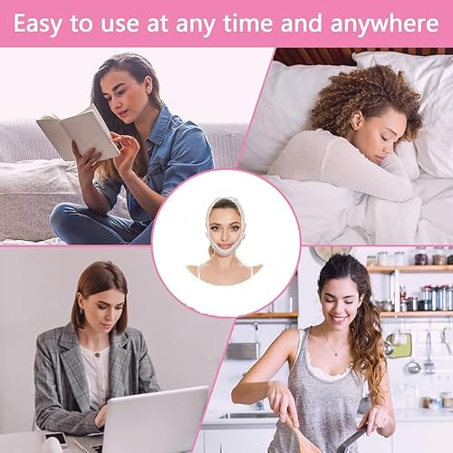 1 alça de levantamento de rosto em V - bandagem de levantamento de queixo e bochecha para lifting fa