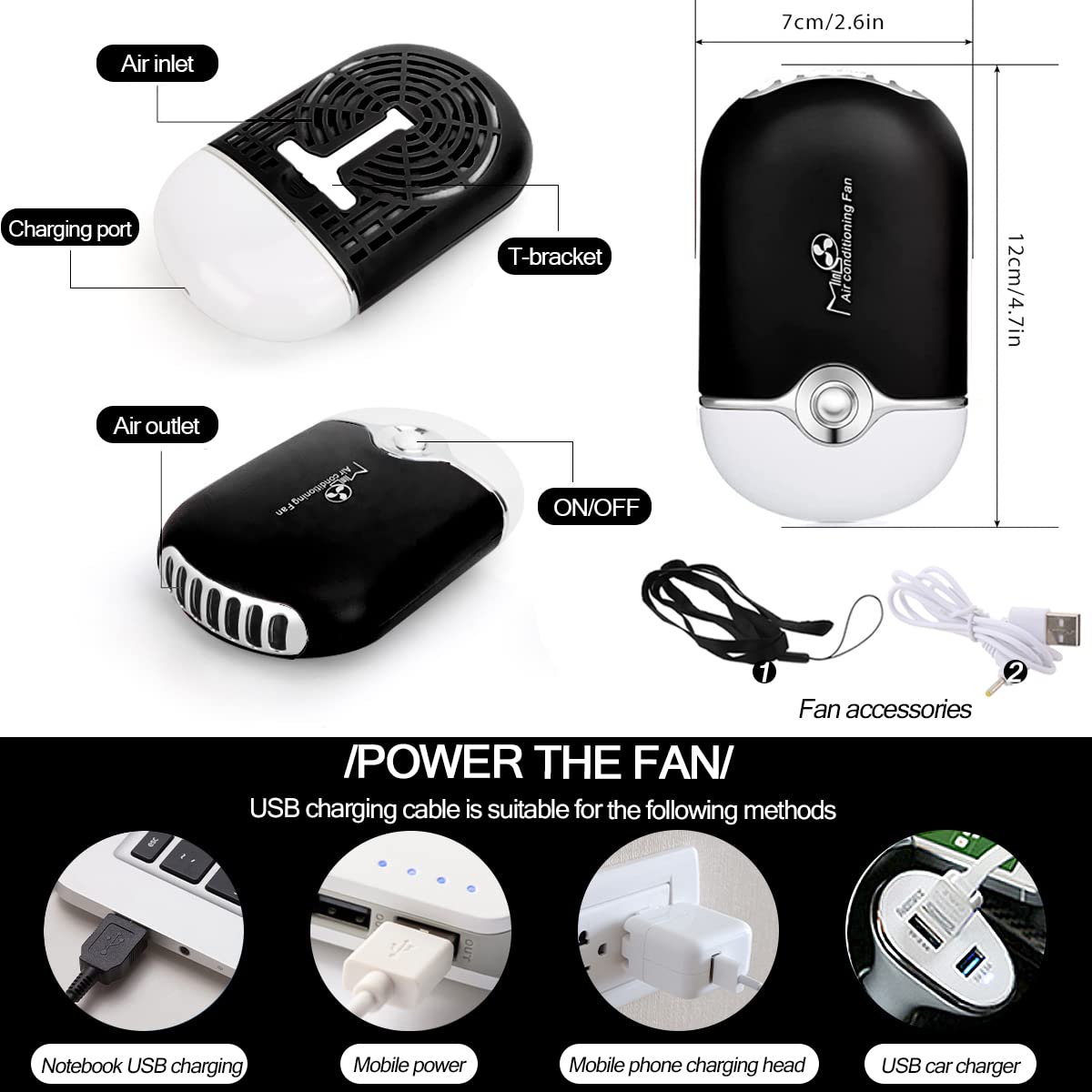 QUKLOGEN Eyelash Extension Supplies Kit with Blower and Facial Mister