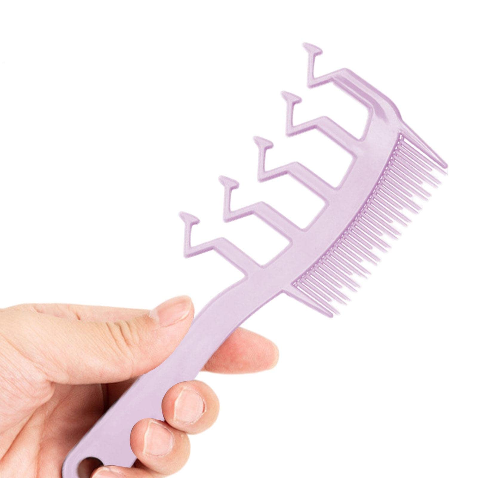Amazon.co.jp: ヘアコーム 3 in 1 女性用櫛 Z字型多機能櫛