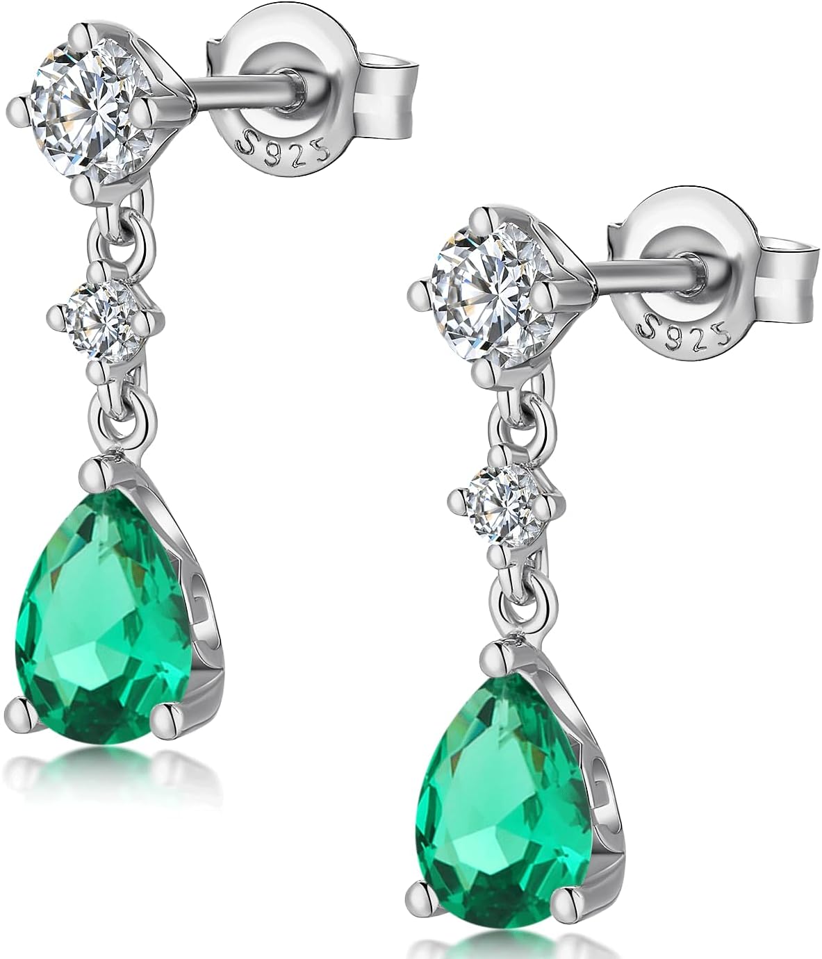 Orecchini A Cerchio Jiamiaoi Argento 925 E Oro 18k