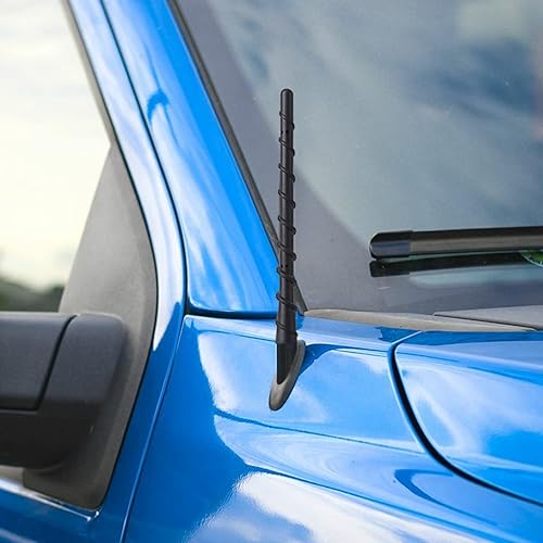 Miniatura 217 de VOFONO - Antena compatible con Jeep Wrangler y Gladiator 2007-2024, accesorios para Jeep, antena corta para Jeep Rubicon, Sahara, Sport, Willys
