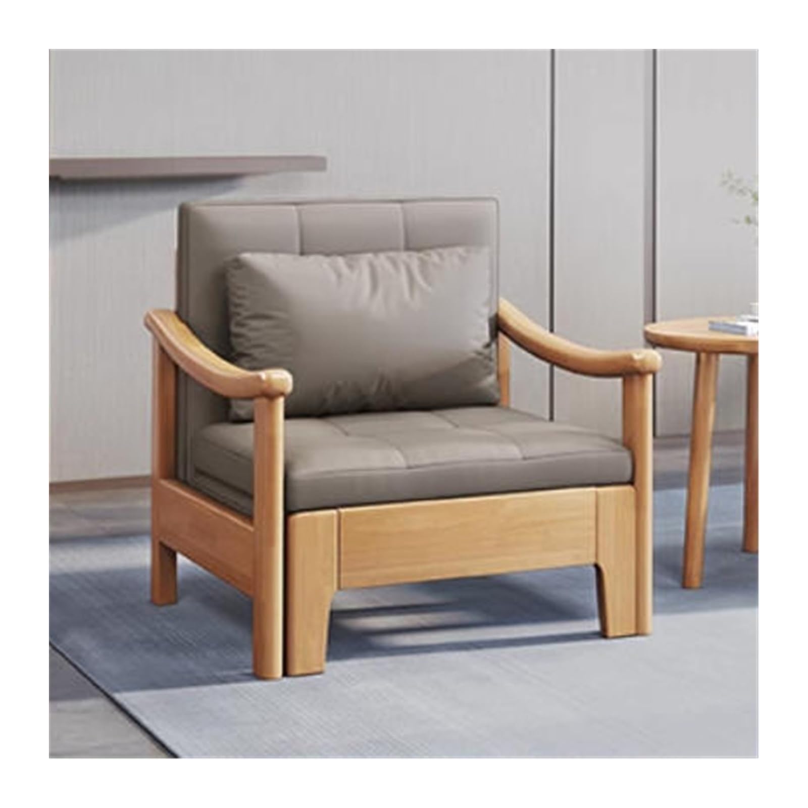 Rozkładana sofa- Wielofunkcyjne biuro, gabinet hotelowy, balkon, salon, dodatkowe łóżko, sofa z litego drewna, składana