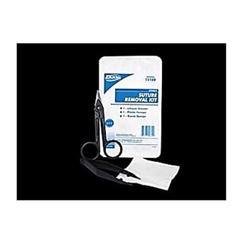 Dukal DUK 15100 Suture Removal Kit, Sterile Pack of 50