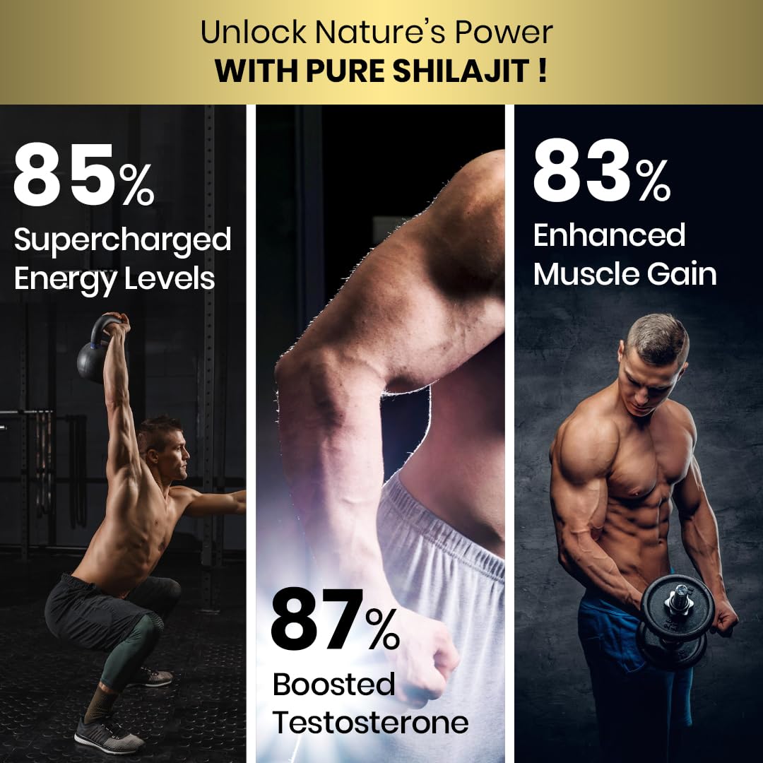 Vlado's Himalayan Organics Pure Shilajit Resin to Boost Performance,Power, Stamina, Endurance, Strength With Fulvic Acid & 85+ Trace Minerals Complex for Energy,Maximum Potency I - 25g Vlado's Himalayan Organics Pure Shilajit Resin to Boost Performance,Power, Stamina, Endurance, Strength With Fulvic Acid & 85+ Trace Minerals Complex for Energy,Maximum Potency I - 25g